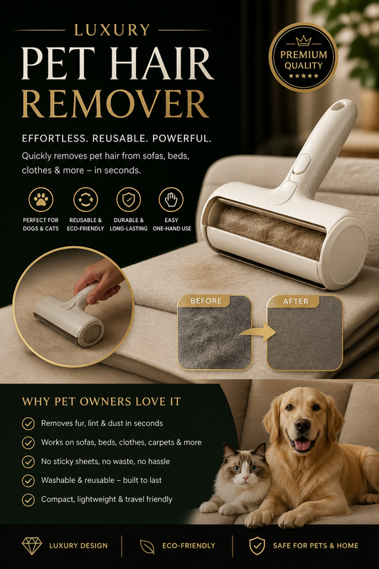 Pet hair remover